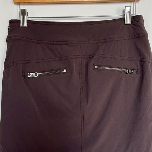 Athleta Jenner Skort in Slate Style Mini Light Purple Plum Skirt Size 2 - Picture 5 of 7